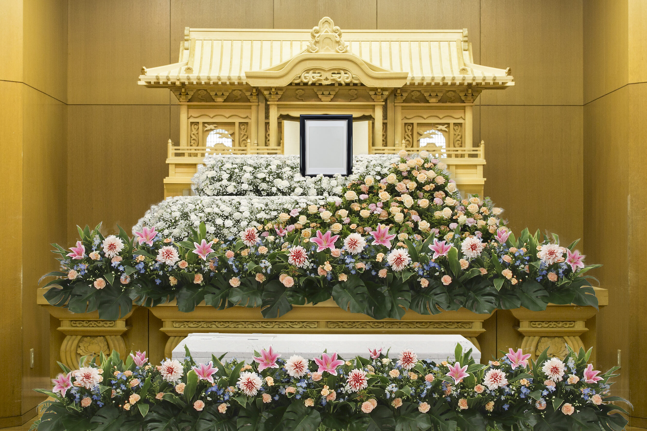二日葬プランTOP画像－祭壇－スマホサイズ